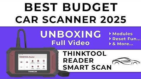 Thinkcar Smart Reader Scan | Full Unboxing & First Look | Best Budget Scanner