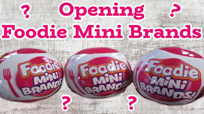 MINIVERSE MAKE IT MINI FOOD Cafe SERIES 1 BETTER THAN MINI BRANDS by MGA 