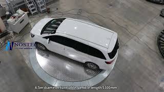 360 degree automobile rotating platform from Nostec screenshot 3