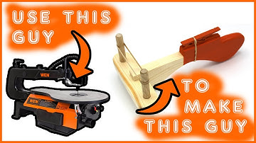 SCROLL SAW PLANS FOR BEGINNERS | How to make the crossbow crosspiece