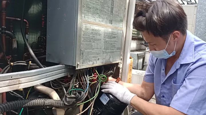 Daikin VRV3 | How to rectify error code E6  (replace compressor)