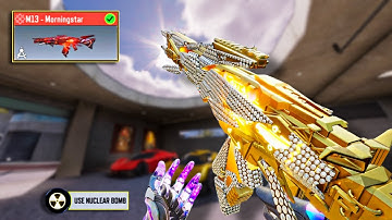 40 KILLS + Rank NUKE With Mythic M13 "Morningstar" COD Mobile