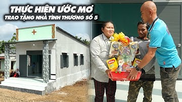 NGÔI NHÀ TÌNH THƯƠNG SỐ 5 ĐÃ HOÀN THÀNH XONG,ĐẸP XUẤT SẮC