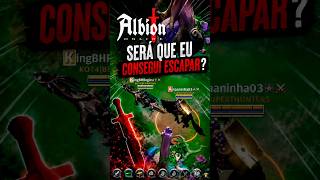 EU ESCAPEI DE UM GANK DEPOIS DE 3 MESES SEM JOGAR #albiononline 😱🔥!!