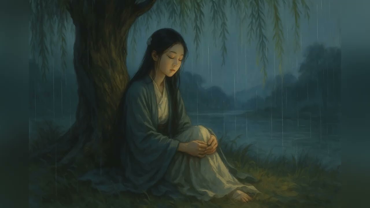 The Spirit of the Willow — The Whisper Beneath the Rain | Sleep With Myth