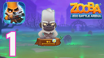 Zooba: Zoo Combat Battle Royale  - Gameplay Walkthrough Part 1 - BRUCE  (iOS, Android)