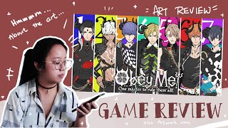 Artist Plays OBEY ME! Anime Otome Dating Sim | GAME REVIEW screenshot 5
