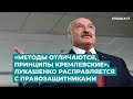 "Методы отличаются, принципы кремлевские" Лукашенко расправляется с правозащитниками | Время Свободы