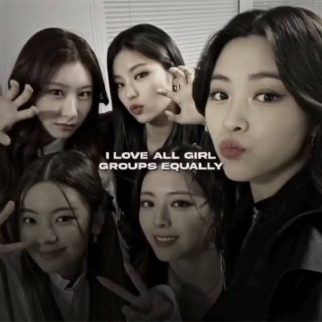 I love all Groups But .... #blackpink 💗🖤