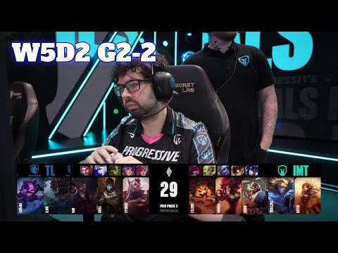 TL vs IMT - Game 2 | Week 5 Day 2 S14 LCS Summer 2024 | Team Liquid vs Immortals G2 W5D2 Full Game