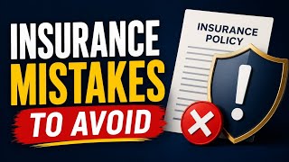 DON'T MAKE THESE MISTAKES:10 Costly Mistakes People Make