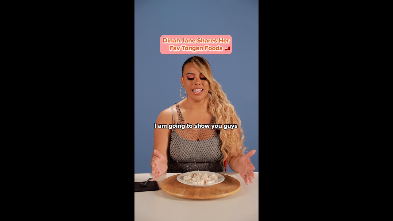 Dinah is such an icon for this✨ | Dinah Jane Shares Her Fav Tongan Foods  