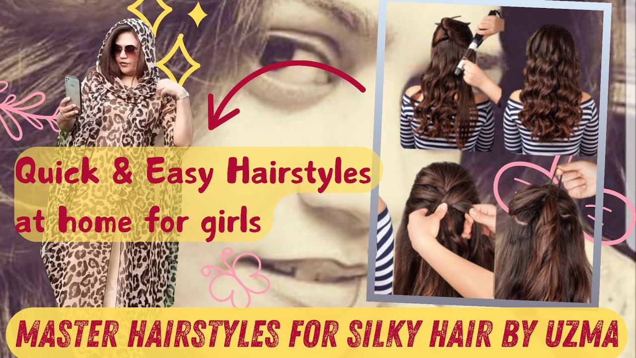 quick-easy-hairstyle-for-silky-hair-hairstyles-at-home-silky