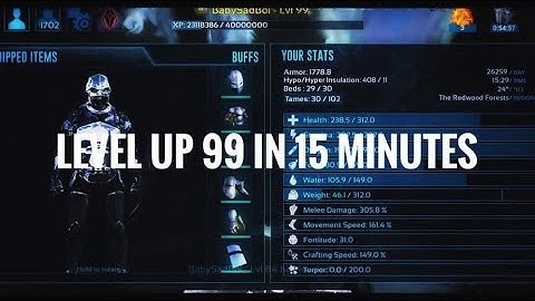 HOW TO LEVEL UP FAST 99 IN 15 MINUTES ON OFFICIAL SERVER ?