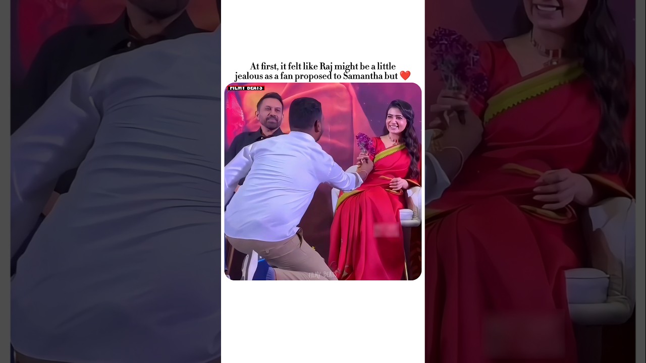 This is why Samantha chose Raj over everyone else ❤ #samantharuthprabhu #rajnidimoru #tollywood #yt