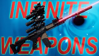 Making INFINITE WEAPONS In My Game Using PROCEDURAL BUILDING