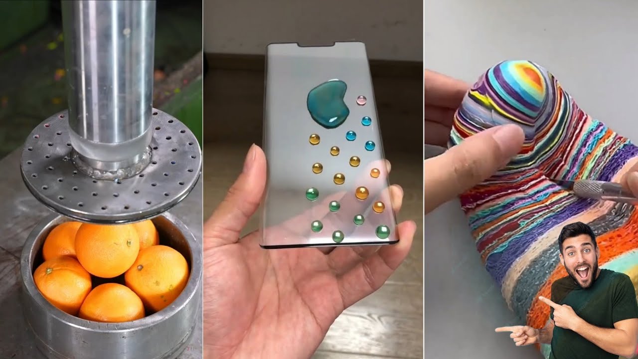 Best Oddly Satisfying Video & Cool Music || Make You Feel Comfort and ...