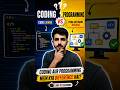 Coding vs Programming 🤯 | Difference in 30 Seconds | Hindi #shorts