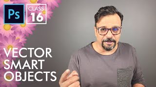 Vector Smart Objects - Adobe Photoshop for Beginners - Class 16 - Urdu / Hindi