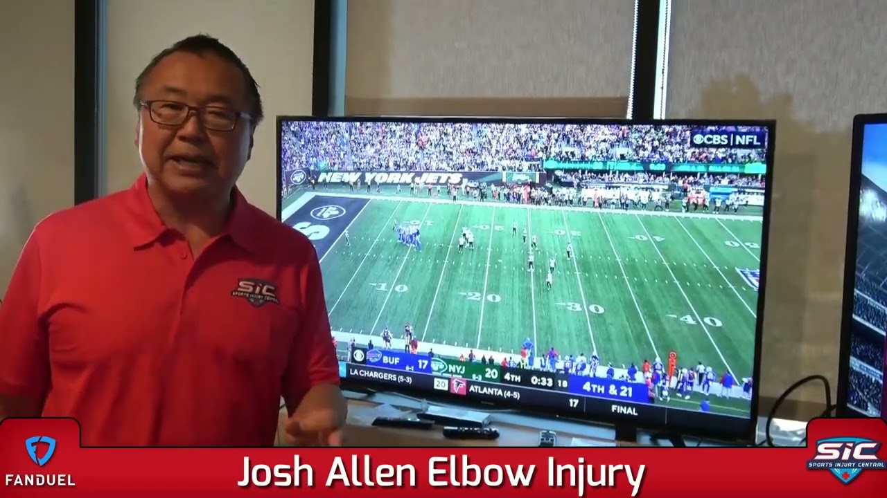 Josh Allen Elbow Injury Explained