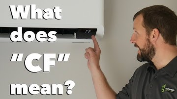 What does CF mean on my Samsung Quantum Heat pump?