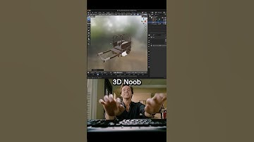 3D Noob VS Pro Artists 🏆 #shorts #blender #3d #animation #3danimation