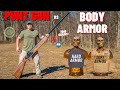 Punt gun vs body armor the biggest shotgun ever 