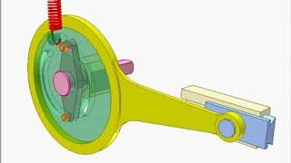Slider-Crank Mechanism Of Snap Motion