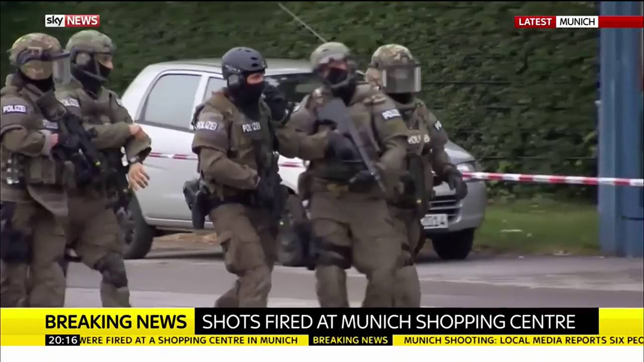 Munich Shooting: Police Operation