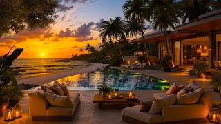 Enjoy a Relaxing Seaside Atmosphere with Gentle Jazz – Smooth Jazz for Studying, Working, & Relaxing