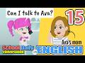 How to Speak on the Phone in English! 📞 Easy Phrases for Beginners - School Daily Conversation15