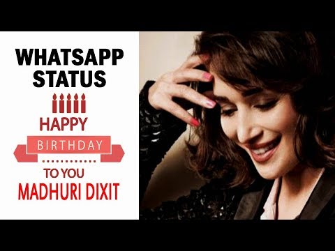 Madhuri Dixit | Age | Birthday Wishes | Whatsapp Status Video | जन्मदिन मुबारक माधुरी दीक्षित 2019