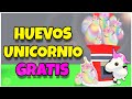 ¡COMO CONSEGUIR LOS NUEVOS HUEVOS UNICORNIO GRATIS EN ADOPT ME!🤑