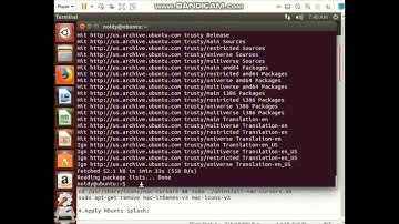 vidio Tutorial Merubah Tampilan Ubuntu 14 menjadi Mac Os