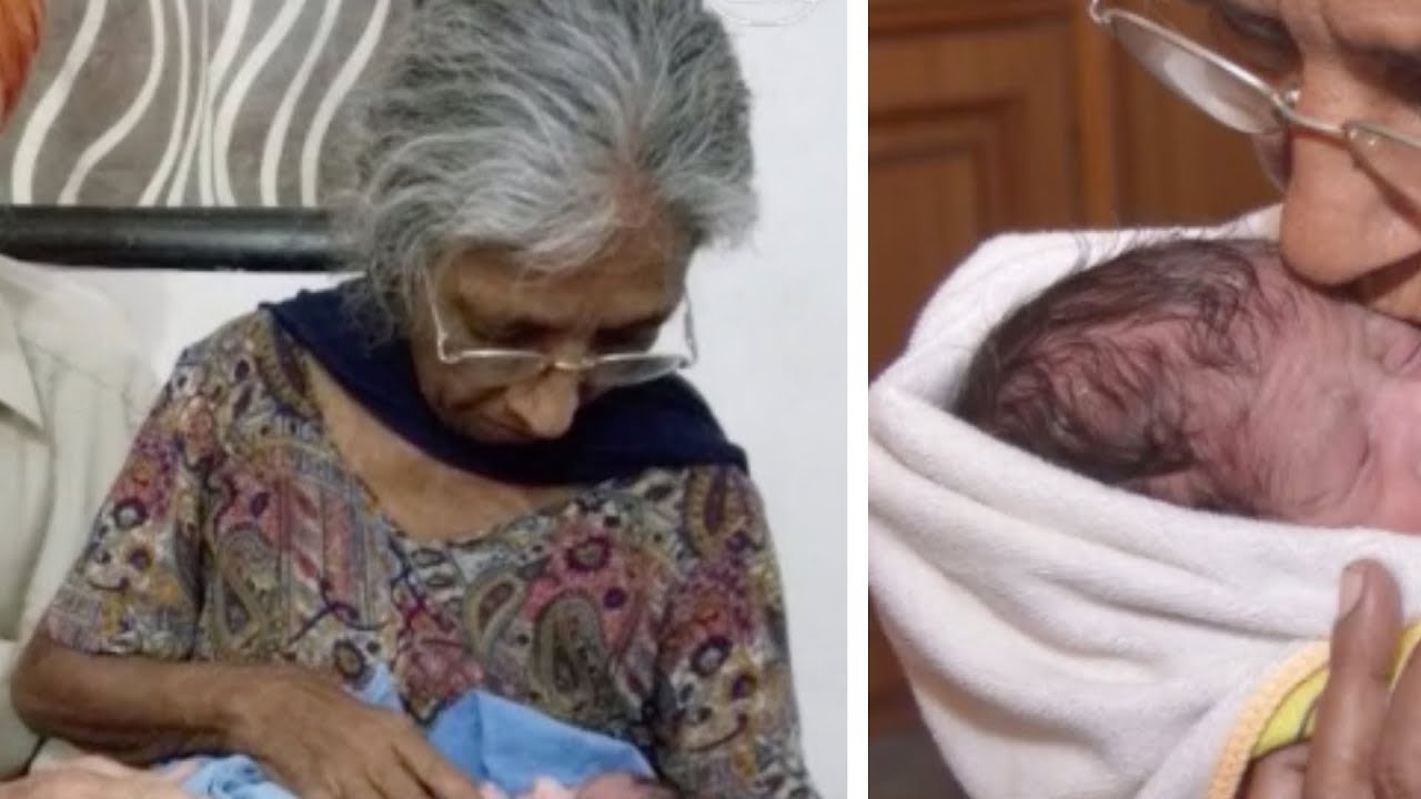 La femme de 72 ans tombe enceinte. Cette photo surprend le monde entier