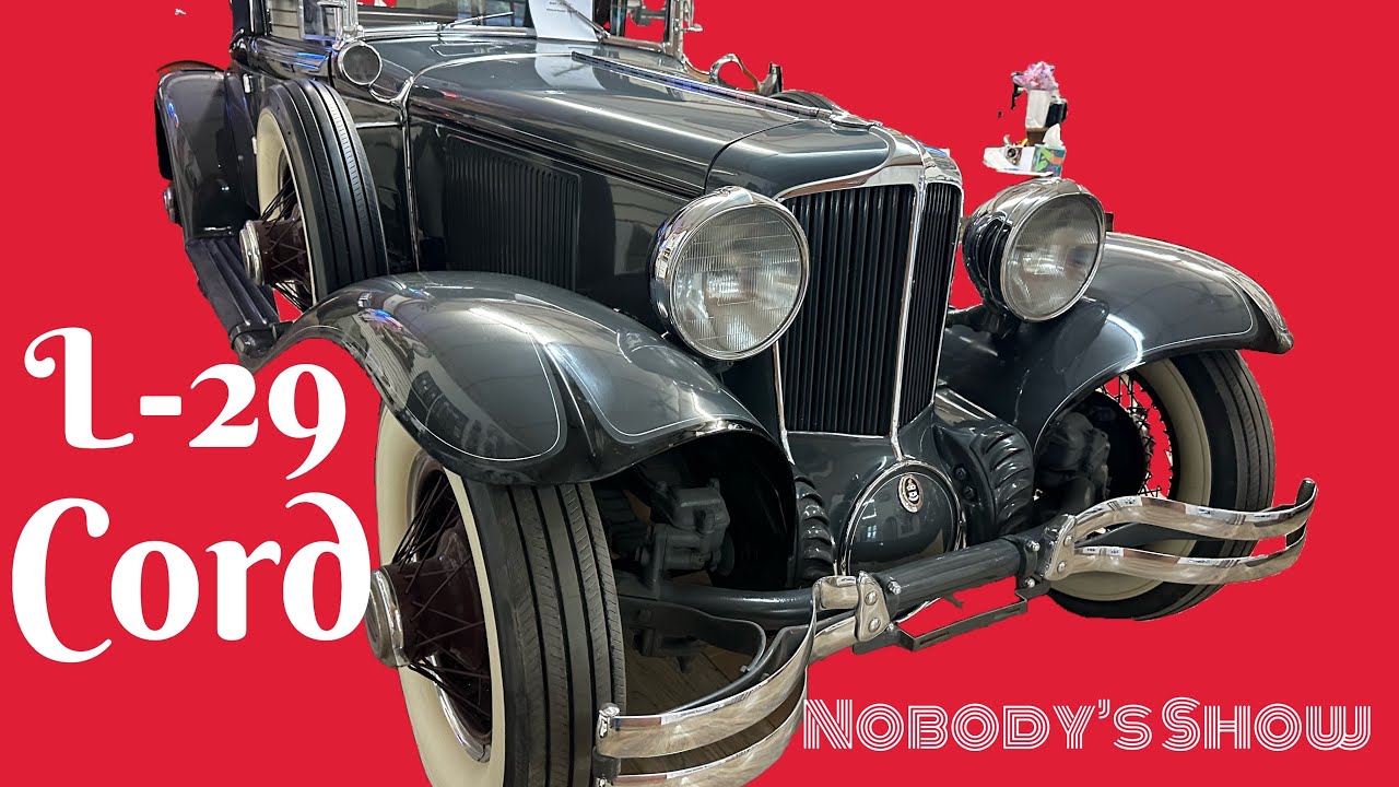 The magnificent L-29  Cord! The First production Front Wheel Drive Car in America! ACD Factory!