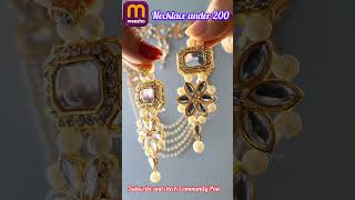 Necklace under 200 #meesho #necklace @meeshoapp