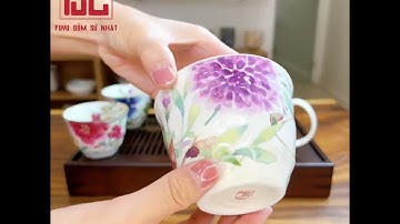 Sét Ấm Chén Chu Tử - Gốm sứ Nhật Bản Cao Cấp FUYU