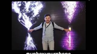 Interactive Wall - Moving On Screen Water and Particles from Smartphone
