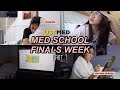 MED SCHOOL FINALS WEEK part 1 (philippines) | UST Med Vlog | Kristine Abraham