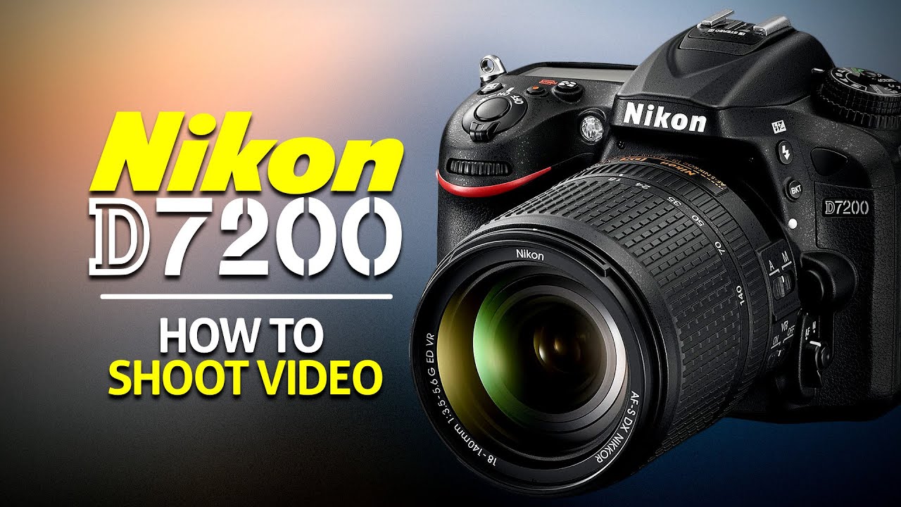 How to Shoot Video on Your d7200 - YouTube
