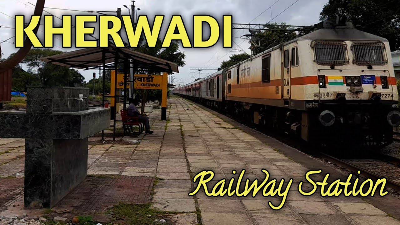 Kherwadi Railway Station |Full Station view |Indian Railway |Travel India |