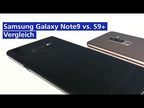 Video: Welches ist besser Samsung s9 oder Note 9?