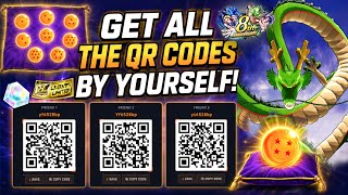 Get ALL QR Codes By Yourself! | Shenron 8th Anniversary 🔥 | Dragon Ball Legends