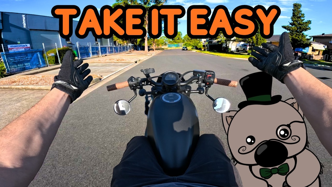 Успокойся… Ты не участвуешь в гонке.