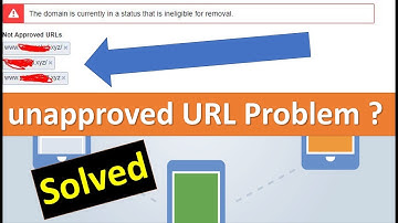 How to remove unapproved URL from Claim Bar in Audience Network | Problem Solved