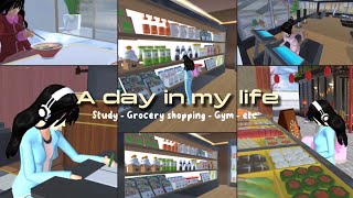 A day in my life : Studying , Grocery shopping , gym and more . || KDIARIES Ep. 01