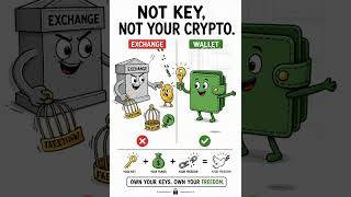 Not your keys Not your crypto..