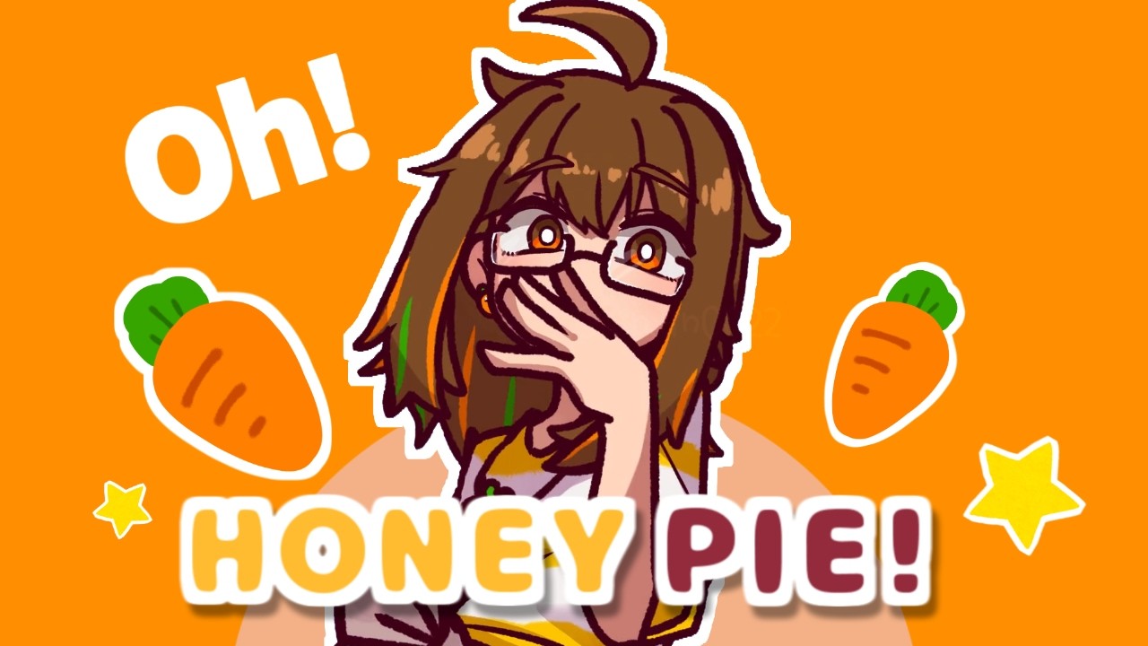 HONEY PIE】ハニーパイ描いてみた🍯🥕 - YouTube
