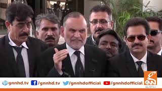 Azam Swati Fiery Speech Outside Supreme Court